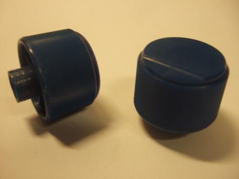6mm ura-akselille. Sininen - Tuotekuva