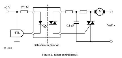 TRIAC-OPTOKOPPLER - Tuotekuva