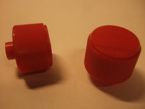 6mm ura-akselille. Punainen. - Tuotekuva
