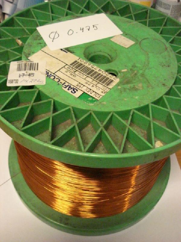LOPPUUNMYYTY ! Käämilanka 0.475mm/ kela n. 14kg netto. Valmistaja: Safi-Conel. TARJOUS/ NOUTOTUOTE LAHDEN MYYMÄLÄSTÄ ! - Tuotekuva